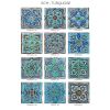 Decorative tiles for mirror (1 tile) | Tiles by GVEGA. Item composed of marble compatible with boho and mediterranean style