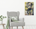 "The Fragment of a Song" painting | Oil And Acrylic Painting in Paintings by Stephanie Thwaites Art. Item made of wood & synthetic