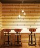 Claylight Boomerang Three | Chandeliers by lightexture | Flight Wine Bar in Washington. Item made of ceramic compatible with modern style