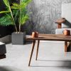 Walnut Coffee Table, Mid Century Side Table | Tables by Halohope Design. Item composed of walnut compatible with minimalism and mid century modern style