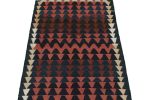 Vintage Kurdish Persian Kilim with Blue and Red Geometric | Area Rug in Rugs by Rug and Kilim