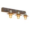 Wood Beam Insulator Light Lantern Vanity Sconce | Flush Mounts by RailroadWare Lighting Hardware & Gifts