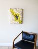 Framed Art – Green Wall Decor – Small Wall Art | Wall Hangings by Camille McMurry. Item composed of oak wood and wool in art deco style