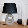 Amphora Lamp - Grey | Table Lamp in Lamps by niho Ceramics. Item made of stoneware works with modern style