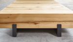 Bellwood Coffee Table | Tables by ANAZAO INC.. Item made of wood with steel