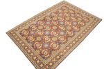 Semi Antique Allover Floral 4X6 Tabriz Persian Rug | Area Rug in Rugs by Magic Rugs. Item composed of wool in traditional style