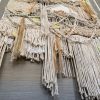 Open System | Wall Sculpture in Wall Hangings by Megan Aujla - Line & Form Studio. Item made of cotton works with contemporary & coastal style
