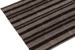 Vintage Turkish Kilim rug in all over Brown, Black & White | Area Rug in Rugs by Rug and Kilim