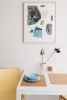 'greenpoint no. 02', 18" x 24" | Oil And Acrylic Painting in Paintings by maja dlugolecki. Item made of paper