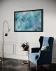Blue Hydrangea - 761 | Prints by MELISSA RENEE fieryfordeepblue  Art & Design. Item composed of canvas compatible with contemporary and country & farmhouse style