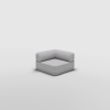 Cube Corner Seat | Couch in Couches & Sofas by Bend Goods. Item made of fabric