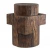 Brutus Urban Wood Side Table | Tables by Pfeifer Studio. Item made of wood compatible with minimalism and contemporary style