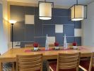 DASH Sound Dampening Wall | Paneling in Wall Treatments by NINE O | Mountain America Credit Union in Rexburg. Item composed of birch wood