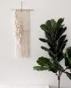 Party on the side | Macrame Wall Hanging in Wall Hangings by indie boho studio. Item made of wood & cotton