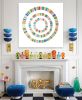 SOLD - 'CiRCLiNG' original abstract painting by Linnea Heide | Paintings by Linnea Heide contemporary fine art