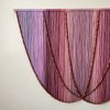 Modern Pastel Boho Chic Fiber Art Wall Hanging | Tapestry in Wall Hangings by Mercy Designs Boho. Item composed of birch wood and fiber in boho or minimalism style