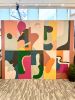 Move With Me Mural | Murals by Caroline Geys | InterContinental Miami, an IHG Hotel in Miami. Item composed of synthetic