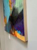 "Deep Thoughts" | Oil And Acrylic Painting in Paintings by Pamela K Beer Contemporary Fine Art. Item made of birch wood & synthetic