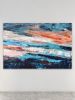 Wavebreak | Oil And Acrylic Painting in Paintings by Adam Collier Noel. Item composed of canvas compatible with contemporary style