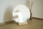 Hardwood Vanity Make Up Mirror | Decorative Objects by THE IRON ROOTS DESIGNS. Item composed of glass in minimalism or modern style