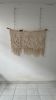 Hope 003 | Macrame Wall Hanging in Wall Hangings by Ana Salazar Atelier. Item made of wood with cotton works with boho & contemporary style