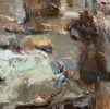 Busload | Oil And Acrylic Painting in Paintings by Darren Thompson Fine Art. Item made of birch wood compatible with modern style