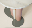 ALEX side table | Tables by Dovain Studio. Item composed of marble