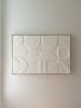 Still Shapes - 24x36 | Mixed Media by Figure Form. Item made of wood with canvas works with minimalism & mid century modern style