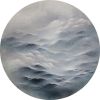 Peaceful presence | Oil And Acrylic Painting in Paintings by Francesca Borgo. Item made of canvas with synthetic works with minimalism & contemporary style