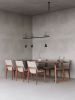 Flight Shadows - pendant linear 1500 mm | Pendants by SVITANOK by Artem Zakharchenko. Item composed of fabric & steel compatible with boho and minimalism style
