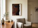 Her Vision | Oil And Acrylic Painting in Paintings by Madame A. K. Selestan. Item compatible with contemporary style