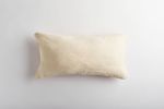 Tolima Lumbar Nieve Cream Pillow Case | Cushion in Pillows by ZUAHAZA | Finca San Felipe in La Calera. Item composed of cotton and fiber in boho style