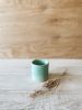 Small Cup in Turquoise | Drinkware by Bridget Dorr. Item made of ceramic