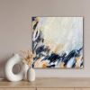 Possibility of Presence Abstract Painting | Oil And Acrylic Painting in Paintings by Melanie Biehle. Item composed of canvas compatible with boho and contemporary style