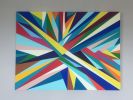 Colour Blitz | Oil And Acrylic Painting in Paintings by Art By Skevi. Item composed of canvas & synthetic