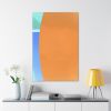 Oasis 01269 | Prints in Paintings by Petra Trimmel. Item composed of canvas in minimalism or mid century modern style