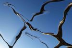 Sky Swirl 00195 A | Prints in Paintings by Petra Trimmel. Item made of canvas with metal