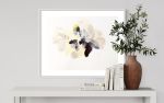 Dried Orchid I | Oil And Acrylic Painting in Paintings by HEIDY GONZALEZ - GONZALEZ ART DESIGN. Item composed of paper compatible with contemporary and art deco style