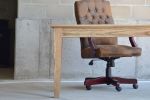Ash Shaker Desk | Tables by Hazel Oak Farms. Item made of oak wood works with minimalism & contemporary style