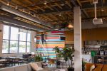 WeWork Nashville mural | Murals by Nathan Brown | WeWork in Nashville. Item made of synthetic