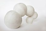 Boule #1 | Sculptures by Nadine Hajjar Studio. Item composed of birch wood in minimalism or contemporary style