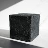 The Big Black Cube Sculpture Edition 001 | Sculptures by Carolyn Powers Designs. Item made of concrete compatible with minimalism and contemporary style