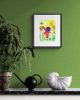 Snail on a Mushroom - Original Watercolor | Watercolor Painting in Paintings by Rita Winkler - My Art, My Shop -by Rita ... Where Every Stroke Speaks of Joy and Inclusion. Item made of paper works with contemporary & modern style
