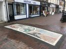 Waltham Abbey Meridian Line Mosaic | Public Mosaics by Paul Siggins - The Mosaic Studio. Item made of ceramic