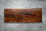 Handmade Walnut Dimensional Dining Table | Steel Base | Tables by SAW Live Edge. Item made of walnut & steel compatible with minimalism and mid century modern style