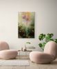 Spring : Emergent VI | Oil And Acrylic Painting in Paintings by Valerie Ostenak. Item composed of canvas in contemporary style