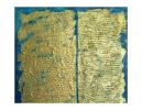 Secret Book | Mixed Media in Paintings by Claire Szegvary. Item composed of canvas compatible with boho and minimalism style