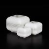 Modern Candle Lamp "CUBIS" made of Bio Resin, Germany | Table Lamp in Lamps by Studio Plönzke. Item in minimalism or contemporary style