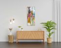 "Modern Pastoral" | Oil And Acrylic Painting in Paintings by Shirly Maimom Art. Item composed of canvas in contemporary or art deco style