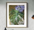 Vintage Orchid | Oil And Acrylic Painting in Paintings by HEIDY GONZALEZ - GONZALEZ ART DESIGN. Item in contemporary or art deco style